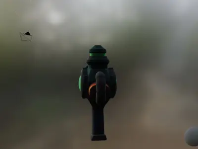 STRANGE GUN 3D model