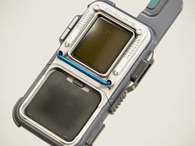 Sci-fi Controller V10 PBR Low-poly 3D model