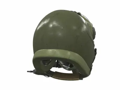 Pilot helmet jc-4 3D model