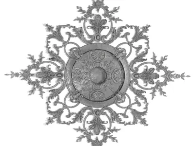 Ceiling rosette 3D model