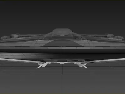 Supra Turbinnium Ultimate Drone 02 3D model