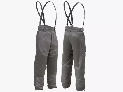 Military Pants 104 - All MH Bodies - UE5 Skeletons - Rigged Low-poly 3D model