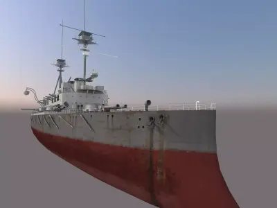 HSM Lord Nelson  3D model