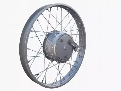 Moped rim 3D model