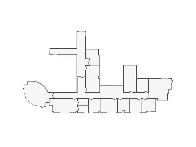 Commercial Interior Sketch - 8501-9000 SF - Xactimate 3D model