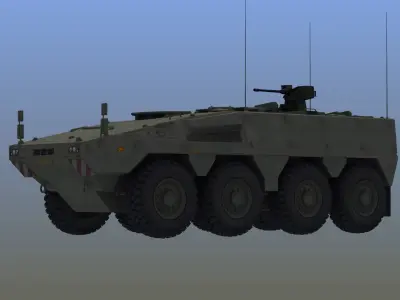 Boxer Mech Infantry Vehicle 3D model