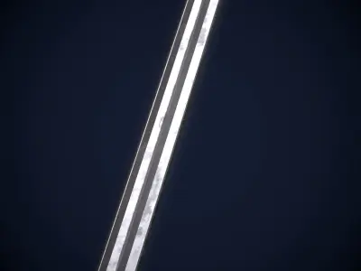 europe sword Low-poly 3D model