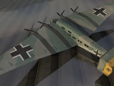 Junkers G-38 3D model