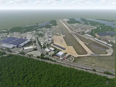 Martin State Airport 3D model