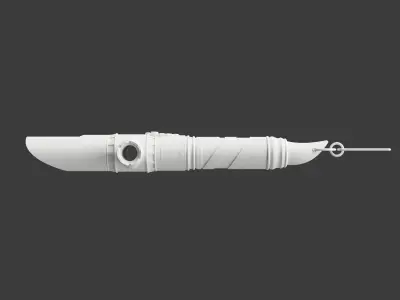 Darth Atrius Lightsaber - Var A - 3D printable 3D print model