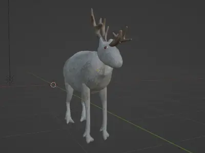Reindeer Free 3D model