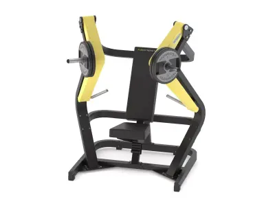 Technogym Plate Loaded Pure Wide Chest Press 3D model