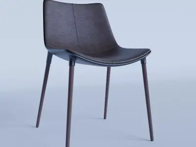 Lamya modern chair Free 3D model
