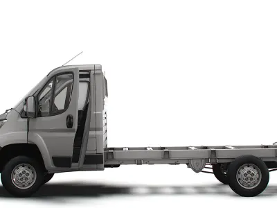 Citroen Jumper Chassis HQInterior SCab 3800WB 2023 3D model