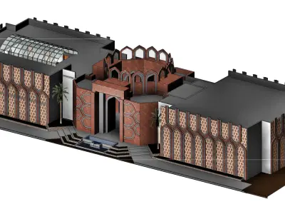 Shopping Center 3D model