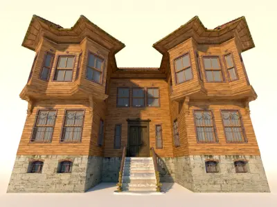 Istanbul - Uskudar - Beylerbeyi - Eskicinar - 11 Free 3D model