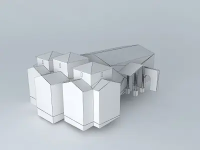 Basilica of St. Lucia Trampal. Alcuescar Free 3D model