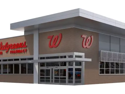 Retail-018 Walgreens 3D model