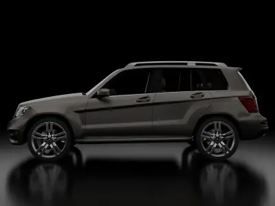 Mercedes-Benz GLK 350 SUV 2014 Free 3D model