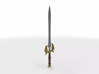 fang sword 3D model