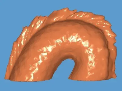 MakeIT 3 Piece Dragon Figure Head Body Tail 3D Model 3D model