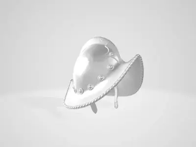 Morion helmet from W3 Free low-poly 3D model