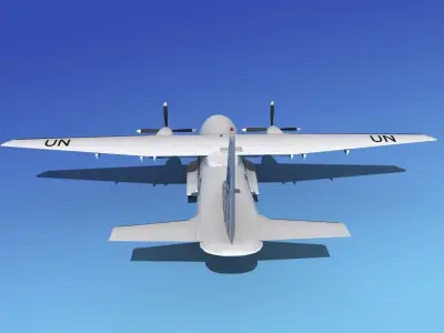 Casa CN-235 UN 3D model