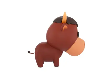 Character050 Bull 3D model