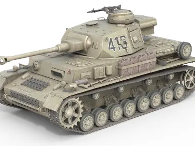 5 Military Vehicles Collection v24 Low-poly 3D model