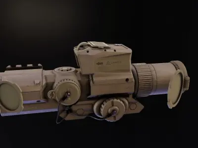 Vortex XM157 NGSW FC Optic Low-poly 3D model