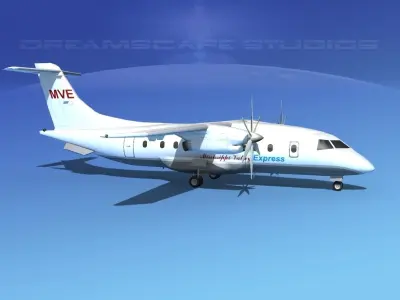 Dornier 328-130 Mississippi Valley Air 3D model
