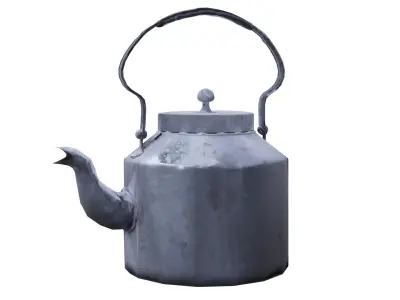 Chai Kettle LP Free low-poly 3D model