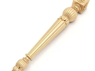 Decorative Column 8 Free 3D model