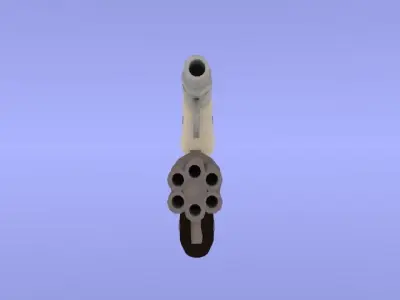 Allen guns Free low-poly 3D model