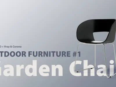 Outdoor furniture 1  for Cinema 4D 3D model