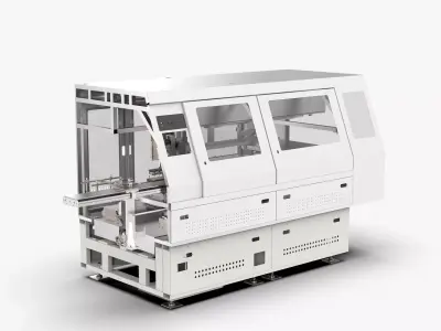 AOI Equipment Korean LCD Panel Industry 3D model