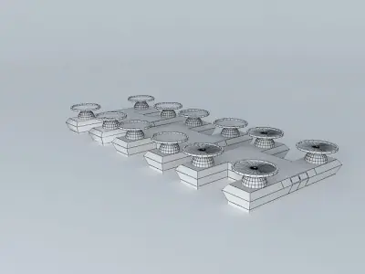 Quad Hover Free 3D model