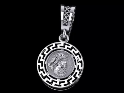 pendant cat assassin Free 3D print model