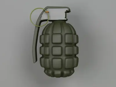 Grenade HP Free 3D model