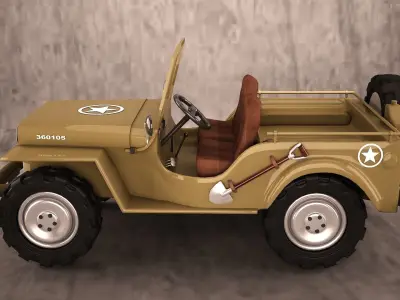 Willys Jeep 3D model