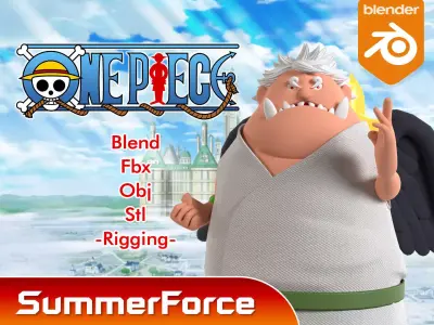 S-Shark Seraphim - One Piece 3D model