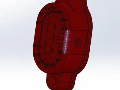 Gear pump 3D print model