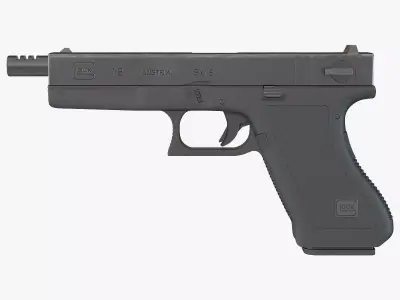 GLOCK 18 Gen 2 3D model
