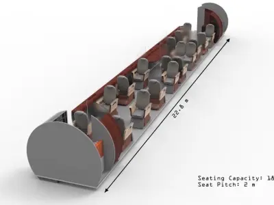 Business Jet 3D model