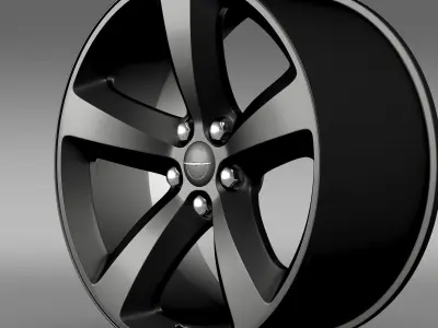 Chrysler 300S rim 3D model