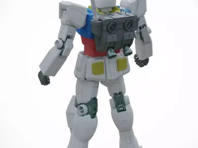 RX-78-2 Gundam High Detail Static Model  180mm or 7 inches 3D print model