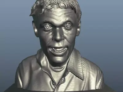 Eugene Tooms X-Files monster 3D print model