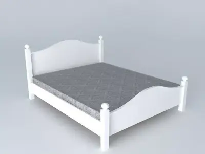 bed Free 3D model purchase