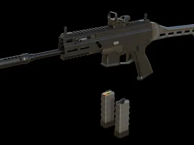 Tsvircoon S Low-poly 3D model
