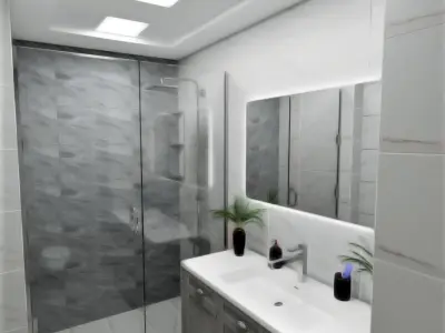 Washbasin Cabinet Free 3D model